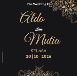 The Wedding OF Aldo & Mutia